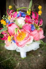 Bright and colourful bouquet