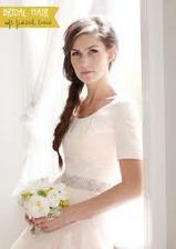 Bridal fishtail braid