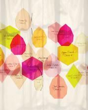 Table Plan - like stained glass