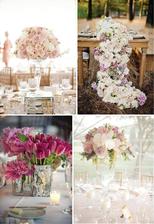 Wedding flowers - pretty in pink