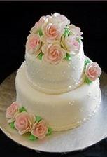 rose cake