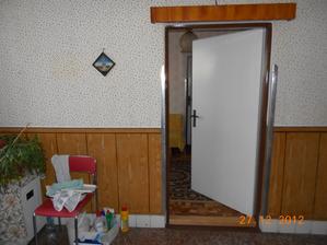 chodba a vchod do kuchyne