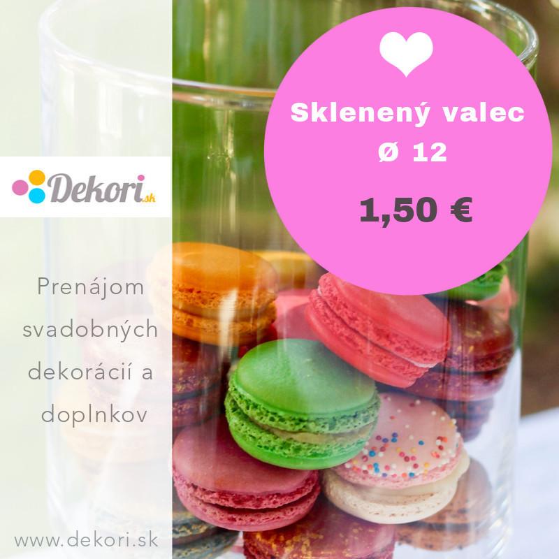 Sladký kútik / Candy bar - Sklenený valec - Ø 12

www.dekori.sk/product-page/sklenený-valec