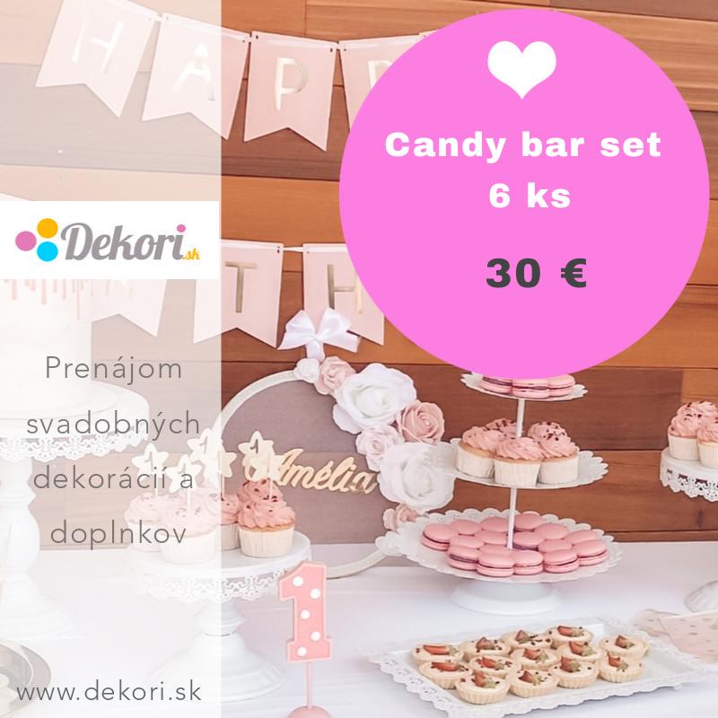 Sladký kútik / Candy bar - Candy bar set 6ks

www.dekori.sk/product-page/candy-bar-set-6ks