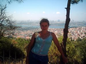 Na výletě 8/2006 v Istanbulu. Uff bylo tam vedro!
