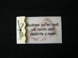 pozvánka ku stolu-dlho som rozmýšľala nad textom..