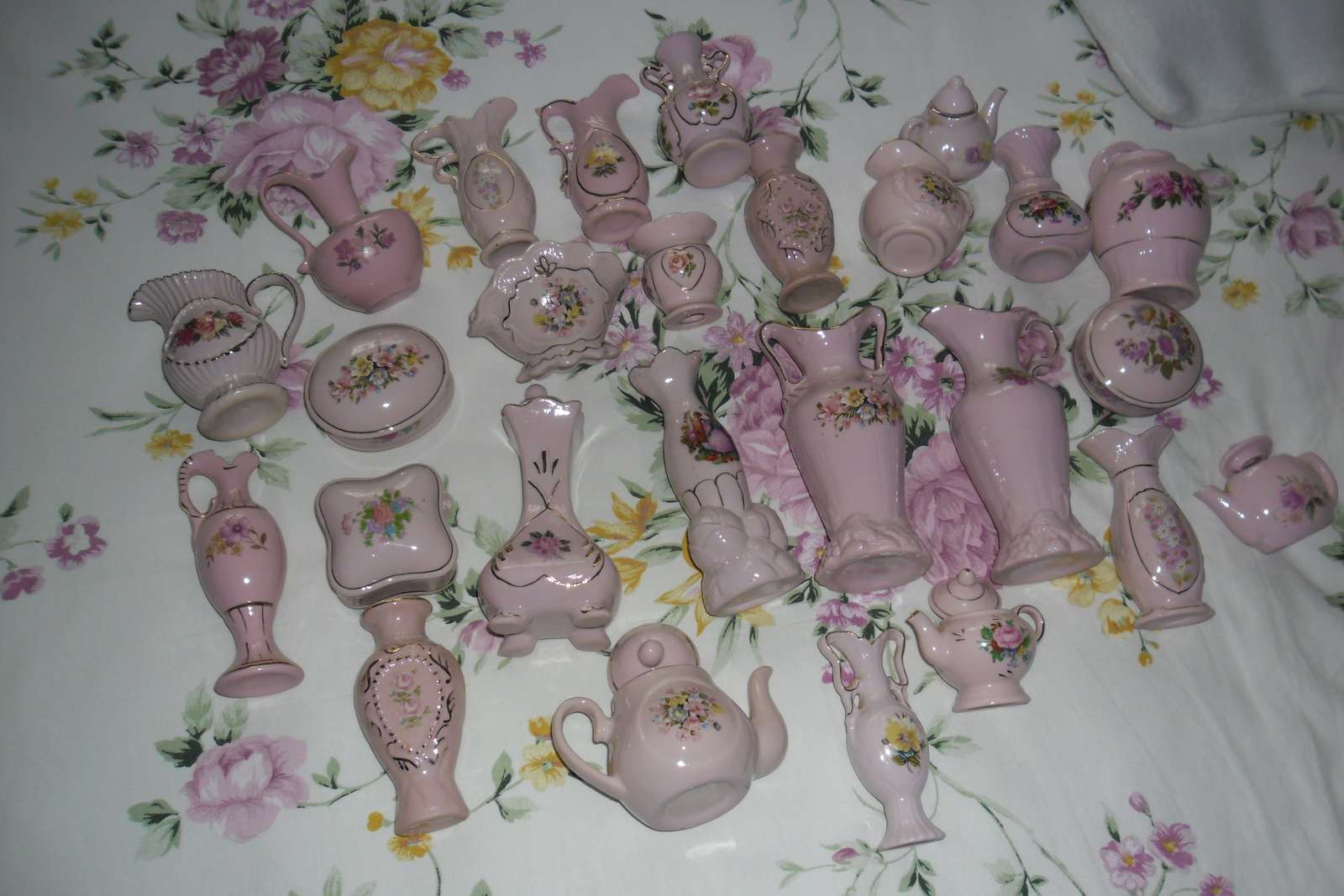 mix ružovej keramiky - Obrázok č. 1