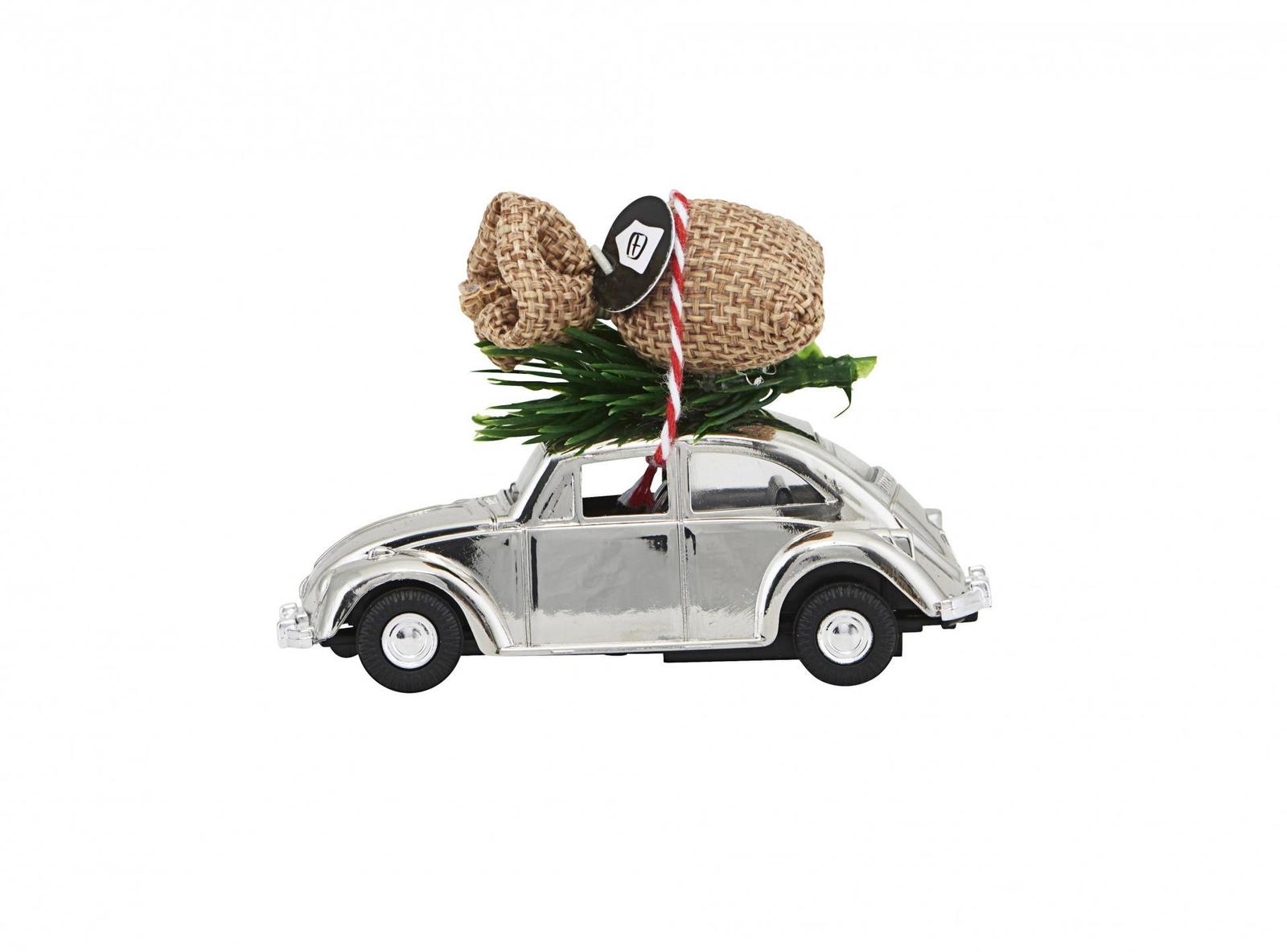 Vánoční autíčko Xmas Car Mini Chrome (House Doctor) - Obrázok č. 3