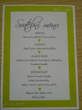 Naše menu...a spoustu se tam nevešlo