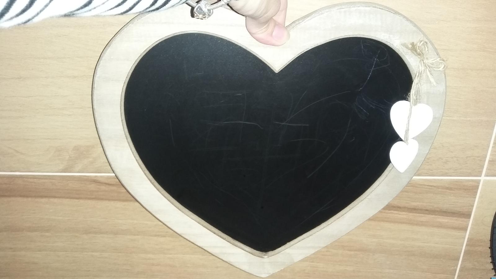 Tabule ve tvaru srdce - Obrázek č. 1
