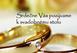 pozvanka ku stolu