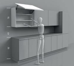 Tieto ergonomické modely sú prevzaté od talianskeho výrobcu kuchýň Del Tongo