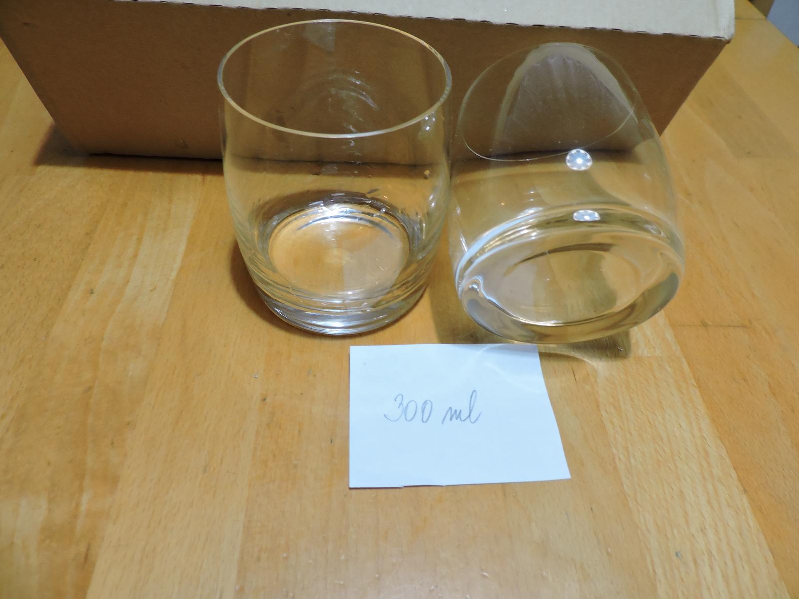 retro sklenené poháre - Obrázok č. 1