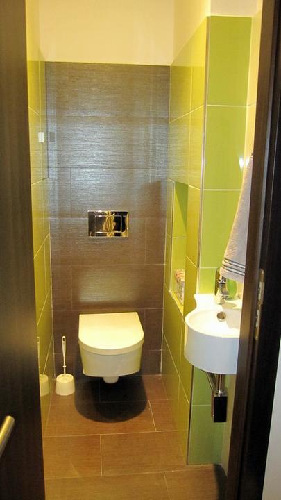 Rekonstrukce malého bytu - nové wc s umývátkem