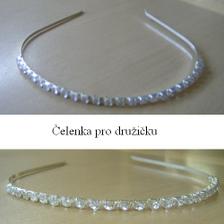 Čelenka pro družičku už je nachystaná doma