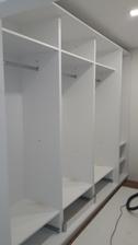 šatník ľavá strana hlbšia 60 cm