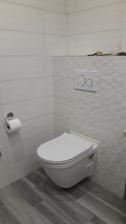 WC Vitra S50, wc sedátko softclose Duroplast EASYSLIM44, tlačítko Geberit Sigma 20