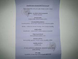 menu od Lemonade
