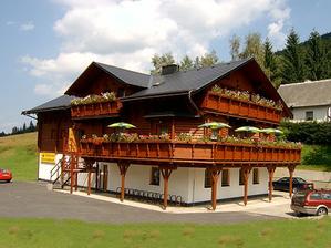 penzion Grizzly v Ludvíkově, kde bude hostina