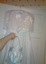 flowergirl dress with brooch and basket