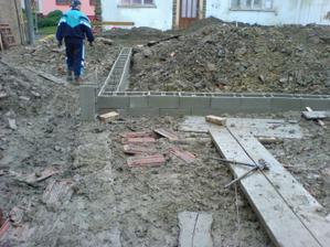 krušné začátky, počásí vůbec nepřálo :(