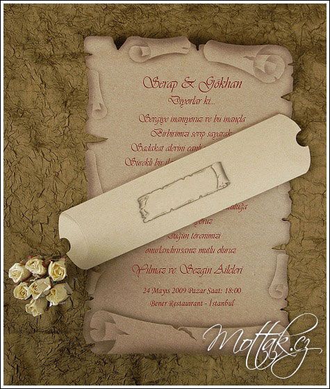Svatební oznámení z recyklovaného papíru - Svatební oznámení Mottak 2468
www.mottak.cz