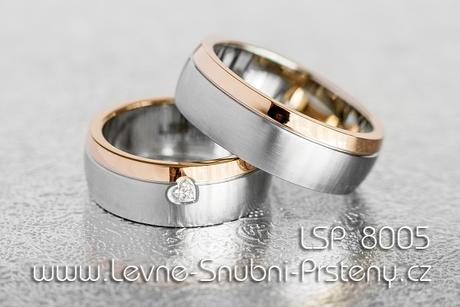 Snubní prsteny LSP 8005 - Obrázek č. 1