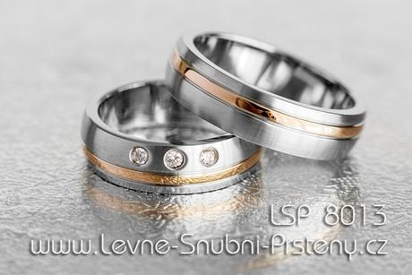 Snubní prsteny LSP 8013 - Obrázek č. 1