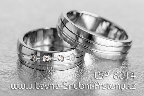 Snubní prsteny LSP 8014 - Obrázek č. 1