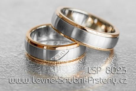 Snubní prsteny LSP 8023 - Obrázek č. 1