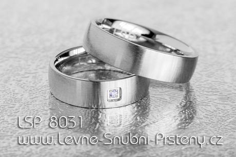 Snubní prsteny LSP 8031 - Obrázek č. 1