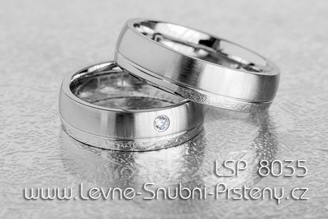 Snubní prsteny LSP 8035 - Obrázek č. 1