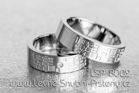 Snubní prsteny LSP 8002 - Obrázek č. 1