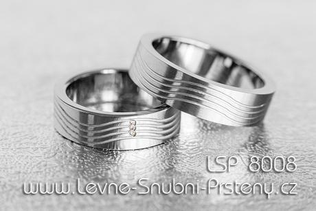 Snubní prsteny LSP 8008 - Obrázek č. 1