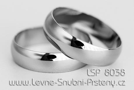 Snubní prsteny LSP 8038 - Obrázek č. 1