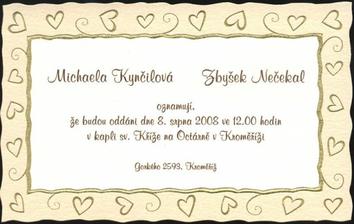 Naše oznámení :-)