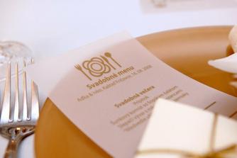 menu lístok