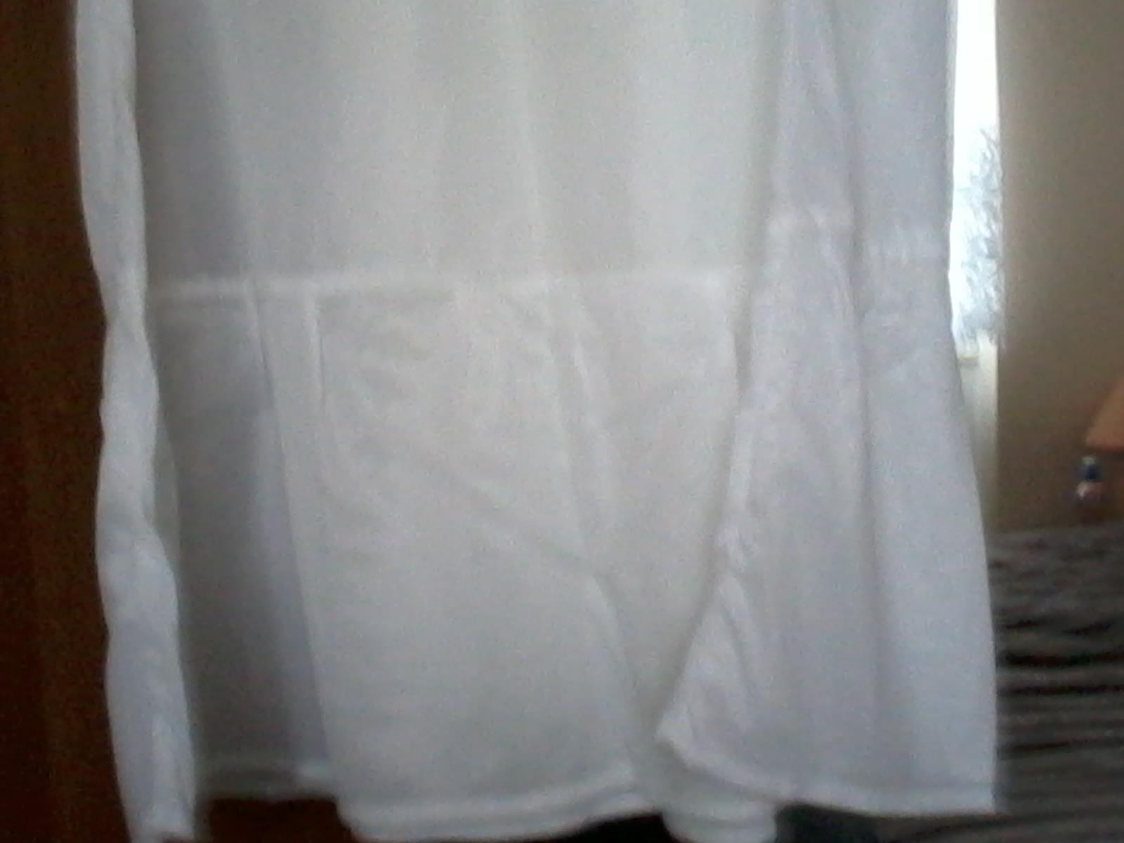 Biele zásterové šaty - Obrázok č. 3