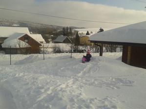 Sánkovačka na dvore :-)