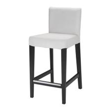 HENRIKSDAL Barová stolička, hnedá-čierna, Gobo biela- € 54,90