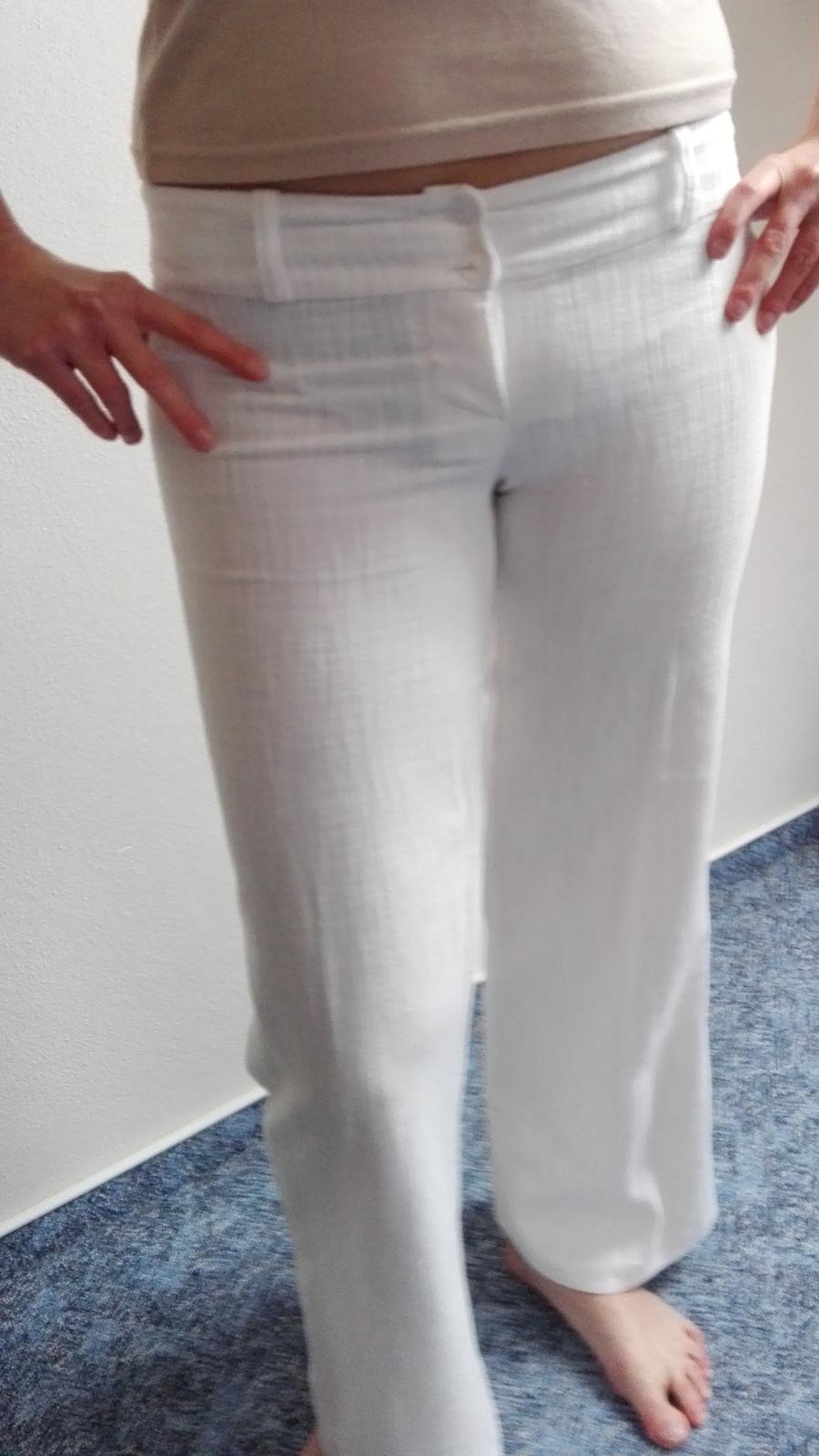 Kalhoty bílé  - Obrázek č. 2