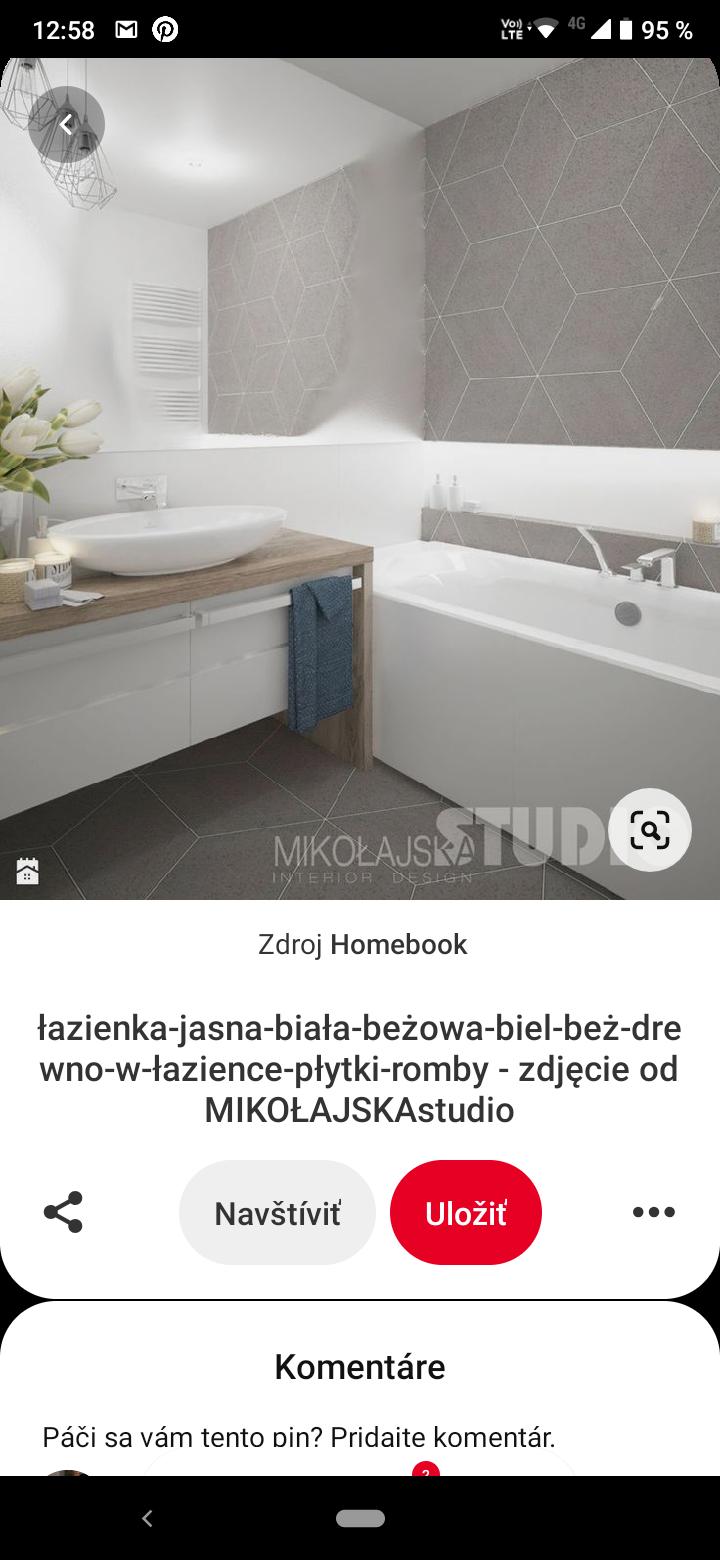 Dobrý deň,nevie niekto náhodou kde predávajú ten sivý obklad do kúpeľne? Obrázok je z poľskej stránky.dakujem ;-) - Obrázok č. 1