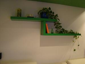 Policky Ikea :) obyvka