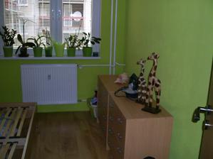 spalna zcasti zariadena, stale nemame matrace :-(