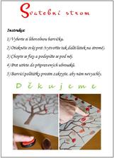 Instrukce ke svatebnímu stromu.