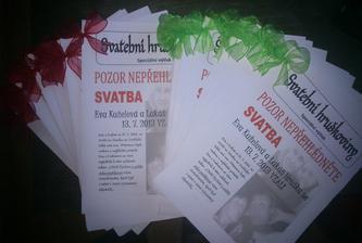 Svatební noviny - svázáno :)