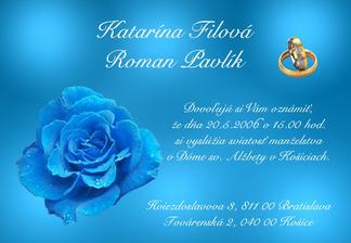 Taketo oznamenie ale v ruzovej farbe.