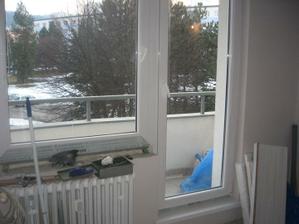 nové okná...nevedeli sme sa ich dočkať...