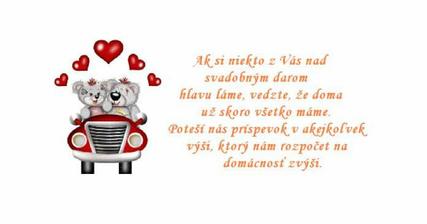 taketo som chcela dat k oznameniam, ale nakoniec som si to rozmyslela