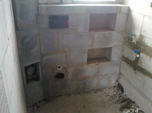 spodne WC obmurovane